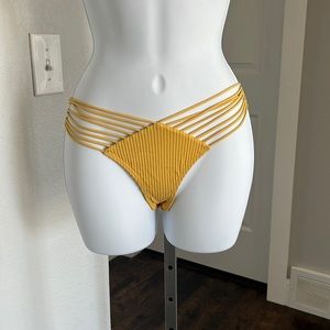 Luli Fama Brazilian strapped bottom Banana size small